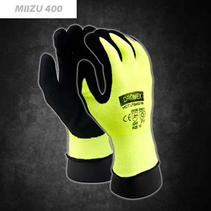 MIIZU 400 Hi Viz Workers Glove from R30